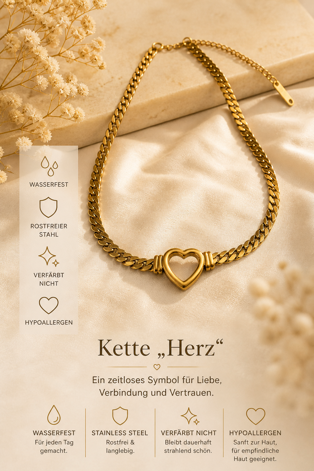 Kette „Herz“ – zeitlose Eleganz